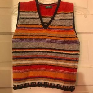 Made in Italy wool sweater vest